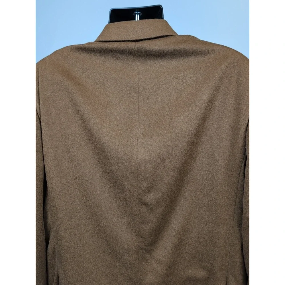 Black Brown 1826 Lord & Taylor Cashmere Blazer 44R Sport‎ Coat Jacket Brown